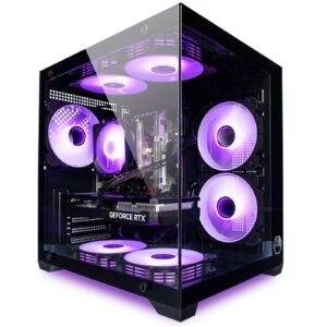 Venom Black Gaming PC 3050/ 4060 bis 2TB/ 128GB RAM Luftkühlung Wifi Gaming-PC