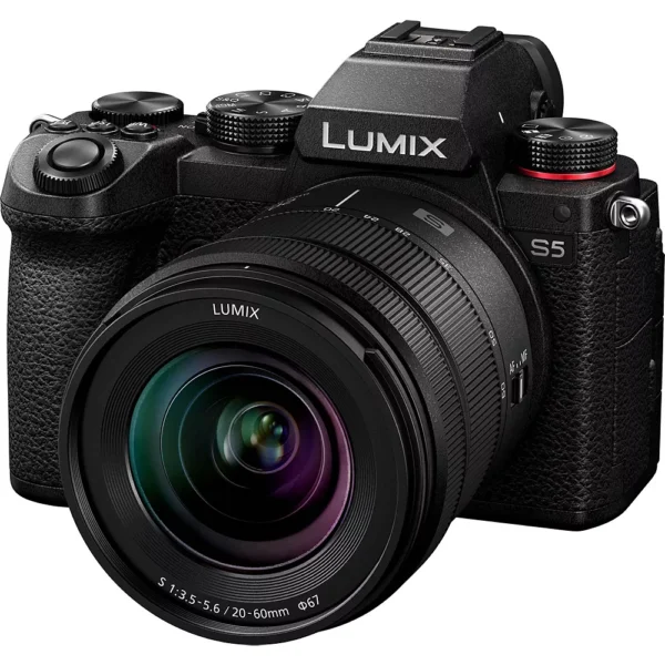 PANASONIC Lumix S5 Hybridkamera Schwarz + 20-60 mm - Bild 14
