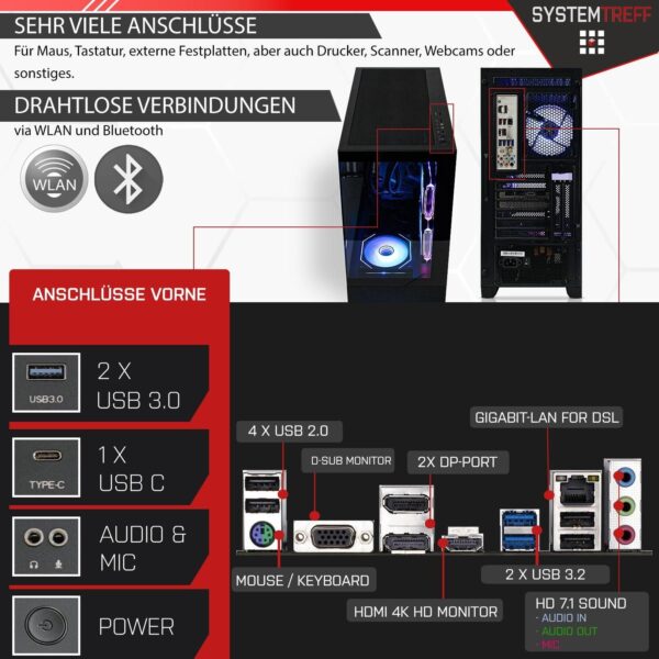 SYSTEMTREFF Gaming-PC - Bild 4