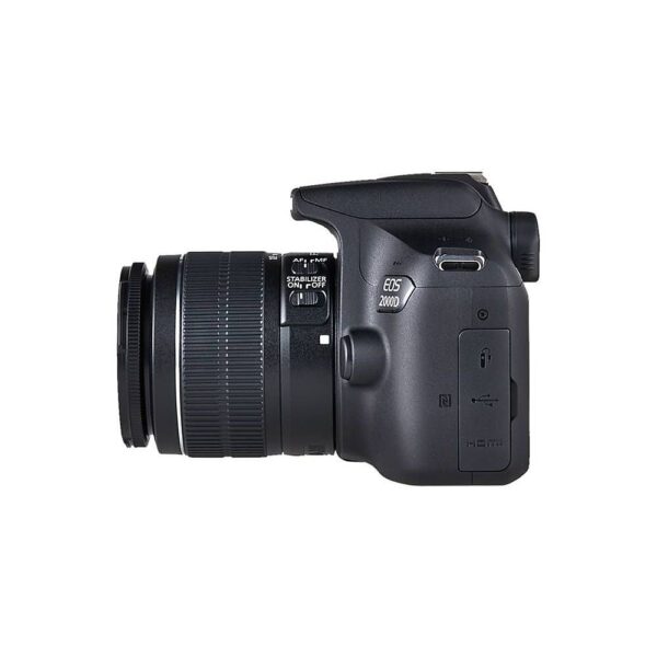 CANON EOS 2000D+EF-S 18-55 IS II Spiegelreflexkamera+Tasche+SD16GB - Bild 4