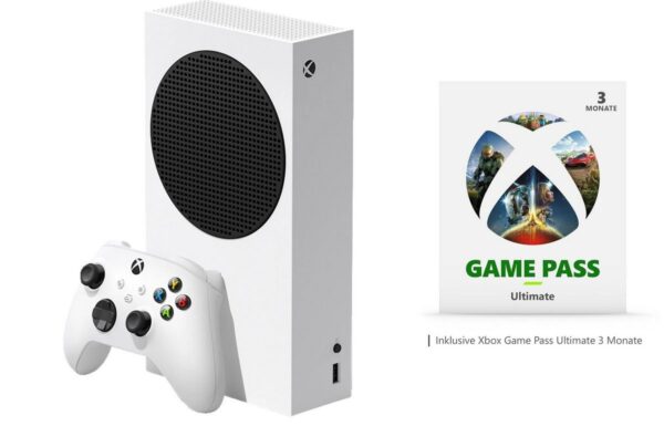 MICROSOFT Xbox Series S 512GB Starter Bundle + 3 Monate Game Pass Ultimate