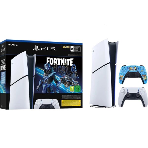 PlayStation 5 Slim Digital ohne Laufwerk + Fortnite Gutschein