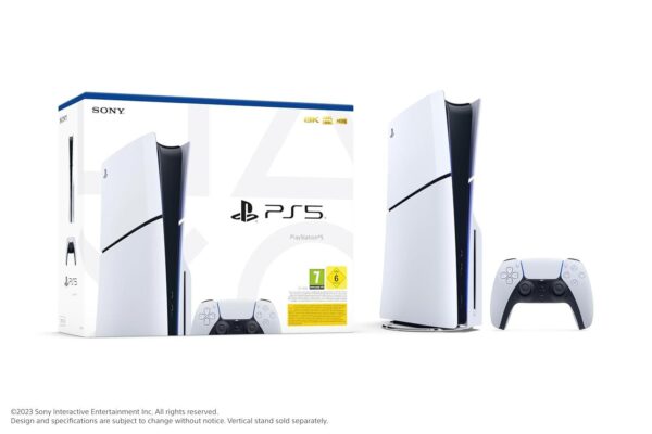 Playstation 5 Slim Konsole Laufwerk + Resident Evil 4 Remake PS5 Spiel - Bild 4