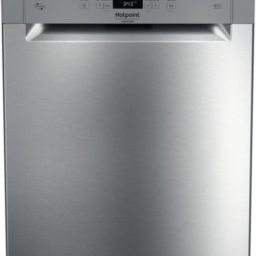 HOTPOINT – 60 cm freistehender Geschirrspüler – HFC3C33WX