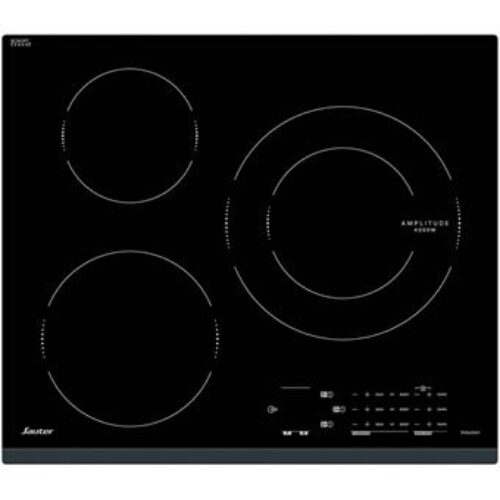 Sauter SPI4360B – Induktionskochfeld – 3 Kochfelder – Nische – Breite: 56 cm – Tiefe: 49 c