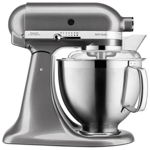 KitchenAid Artisan 5KSM185PSEMS 300W Zinngraue Küchenmaschine
