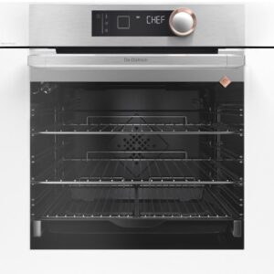 De Dietrich Collection Blanc Pur DOP8360W - Backofen - Einbau - Nische - Breite: 56 cm - Tiefe: 56 cm - Höhe: 58,5 cm - mit Selbstreinigungssystem - Klasse A+ - Weiß