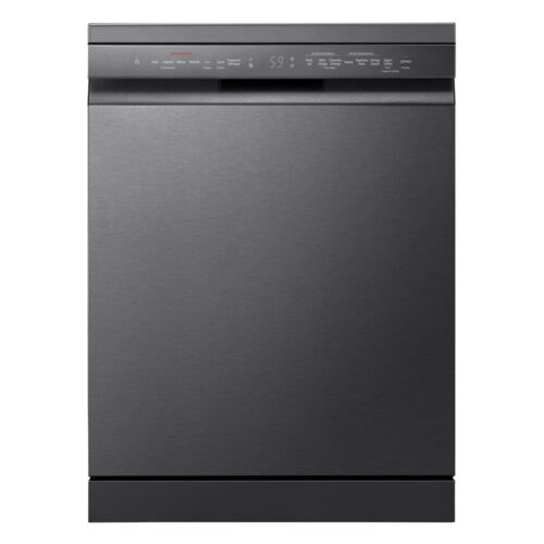 LG DF365FMS TrueSteam® Freistehender Geschirrspüler für 14 Maßgedecke, Carbon
